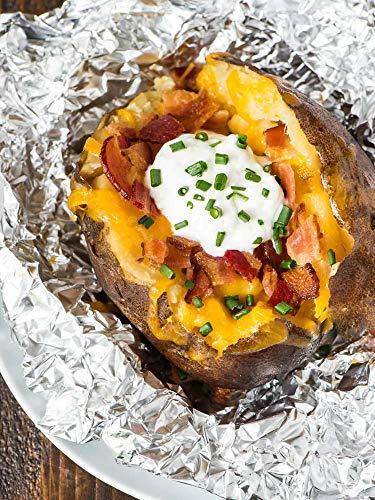 Freshee Freshee 50gm Aluminium Silver Kitchen Foil Roll Paper Pack of 3, 11 Micron Thick, Food wrap, Disposable, Food Parcel, Fresh Food