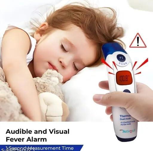 BPL Medical Technologies BPL Medical Technologies Accu Digit Non Contact Dual Infrared Thermometer, Multi-Purpose, Wide Range (White)
