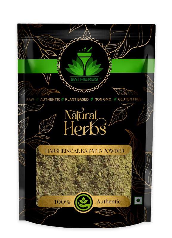SAI HERBS SAI HERBS Harshringar Ka Patta Unani Powder - Harshringar Patta Unani Powder - Harshringar Patti Powder - Harsingar Patti - Har Singar Dry Leaves - Parijat Dry Leaves (1 KG)