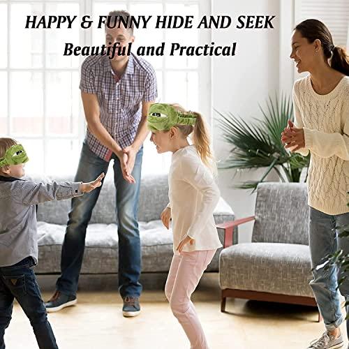 bumsufon Sleep Masks for Women,Cute Frog Funny Eye Masks for Adults Kids Funny Blindfold with Eyes Open Sleep Mask Sleep Mask for Sleeping