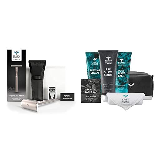 Bombay Shaving Company Bombay Shaving Company Precision Safety Razor 220g & Bombay Shaving Company Premium Shaving Kit for Men
