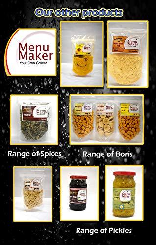 Menu Maker Menu Maker Select Premium Kalai/Biuli/Urad Dal Bori Matar Dal Bori and Posto Bori Combo Pack 300g, Pack of 3,100g Each