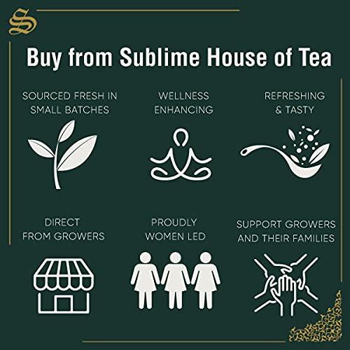 Sublime Inspiring Awe Sublime House of Tea | Flower Fete (50g) | Boosts Immunity and Gut Health, Great For Skin and Hair | Every Tea Lover's Delight