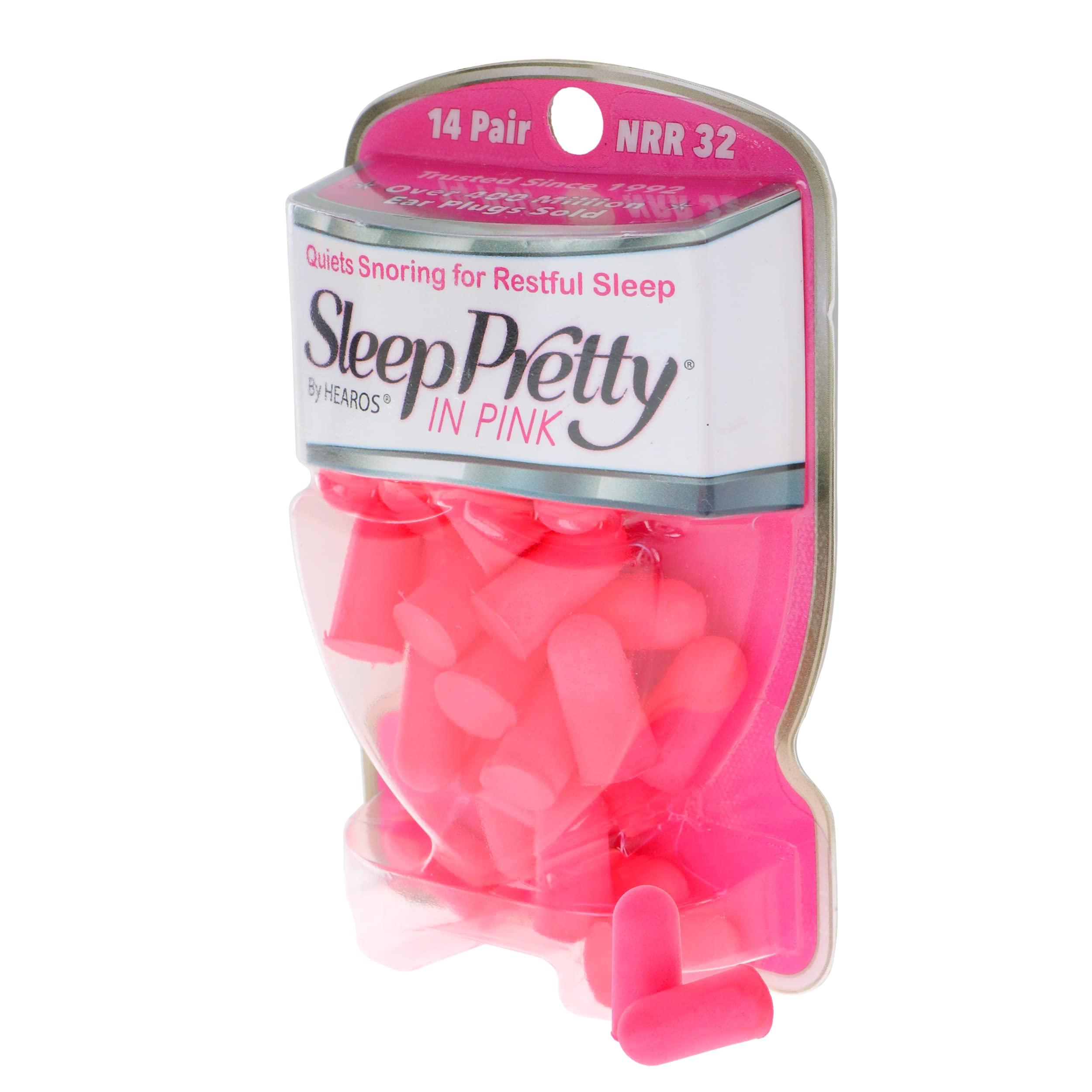 HEAROS Sleep Pretty in Pink Earplugs