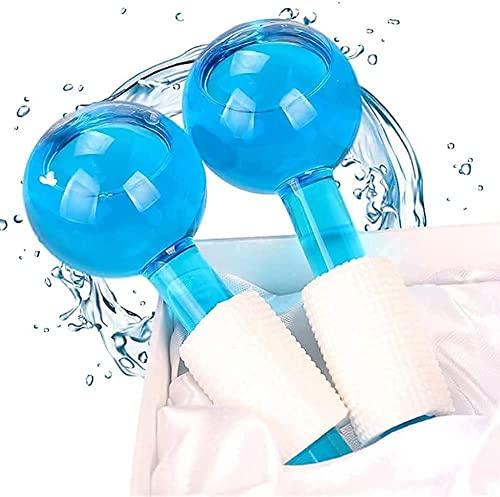 Finalize Finalize Ice Roller for Face Massager Facial Ice Globe, Smart Cool Face Roller Ball, Facial Massage Tools for for Neck, Eye Dark Circle Reduce Puffiness Anti Ageing (Pack of 2 Ball)