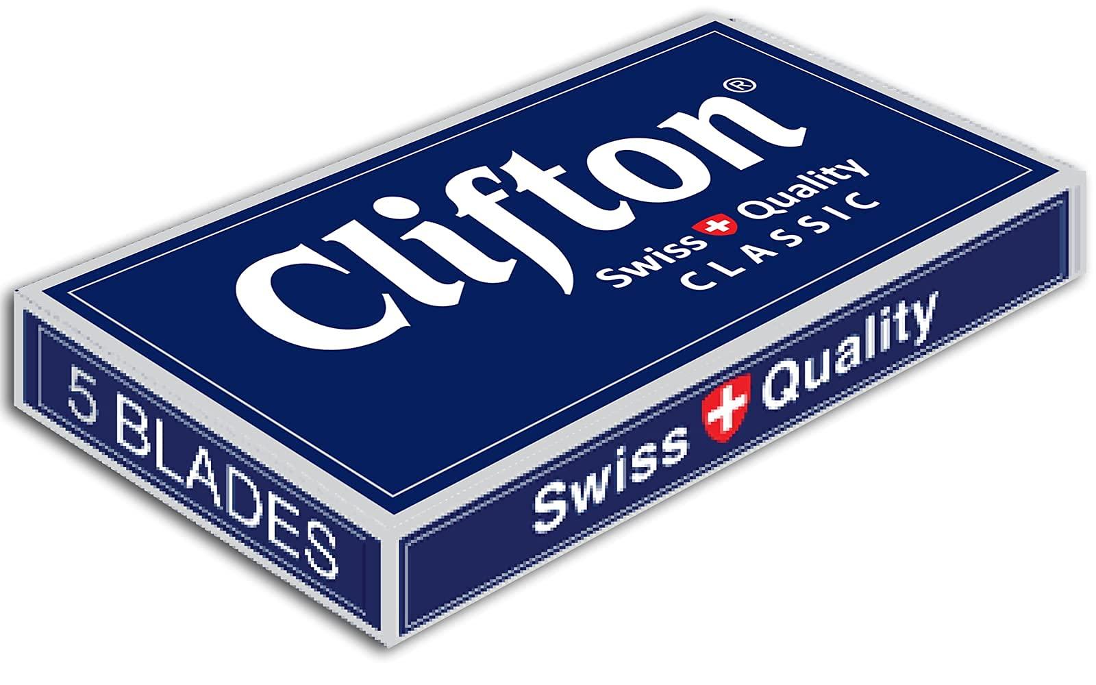 Durablade 100 Clifton Classic Double Edge Razor Blades For Safety Razor - Mens Safety Razor Blades For Shaving For Men For A Smooth And Clean Shave (1 Year Supply)