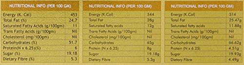 Karachi Bakery Karachi Bakery Cashew Biscuits, 400 Gram + Triple Delight Fruit Biscuit With Chocolate & Cashew, 600 Gram