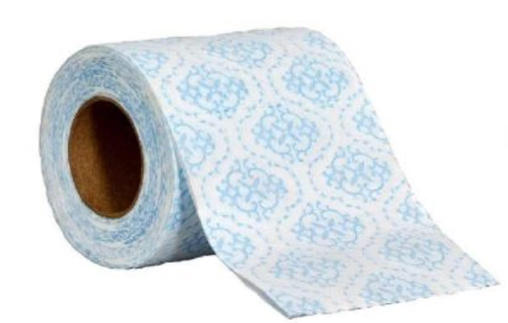BROW BROW Toilet Roll tissue paper 36 rolls pack 4 Ply 120 Pulls per Roll CYAN