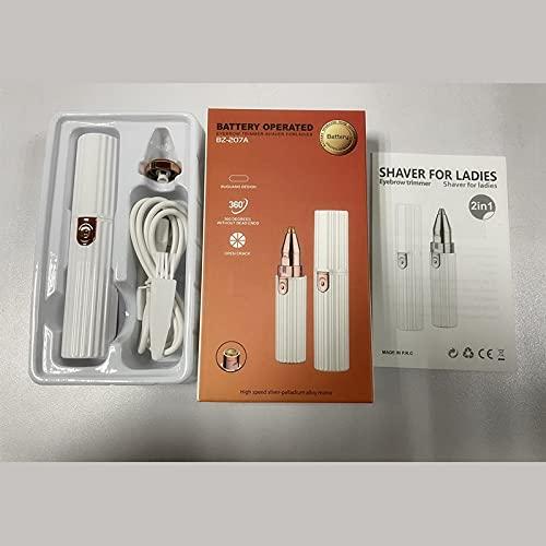 boxoon boxoon Eyebrow Hair Remover Electric Rechargeable Mini Precision Eyebrow Trimmer Eyebrow Shaver Removal Ergonomic Safety