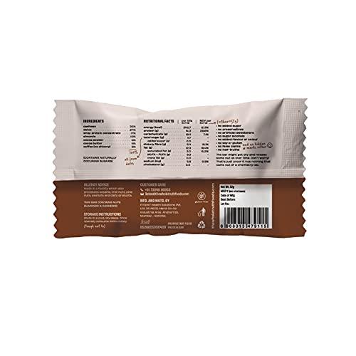 The Whole Truth The Whole Truth - Protein Bars | Coffee Cocoa | Pack of 6 x 52g each | No Added Sugar | No Preservatives | No Artificial Sweeteners | No Gluten or Soy | All Natural Ingredients