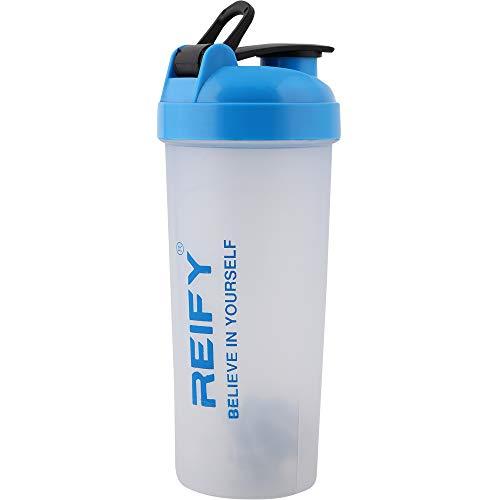 Reify Reify Protein Shaker Blender Bottle for Whey Protein Mix, Cycling, Gym Water Bottle 700ml