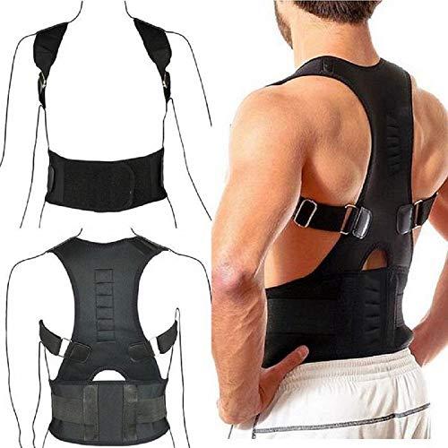 WIDERZONE Premium Posture Corrector for Lower Upper Back Pain Adjustable magnetic Posture correction belt band posture corrective real doctor belt for Men Women