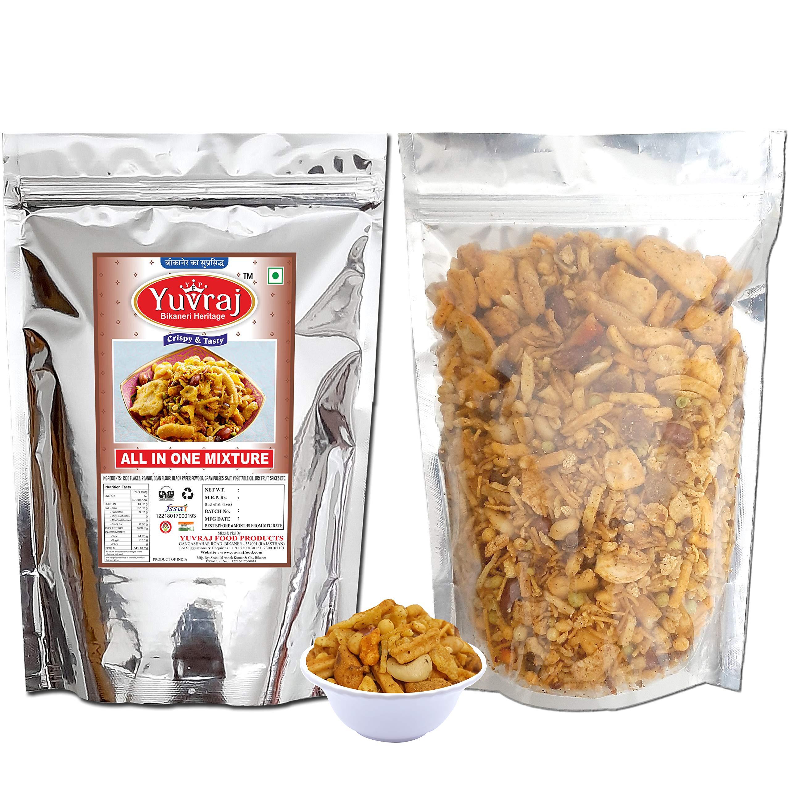 Yuvraj Food Product Yuvraj Food Product Bikaneri Rasgulla & bhujiya All in one mixture Sweet & Namkeen combo (500, 400, 400) Diwali Festival gift pack