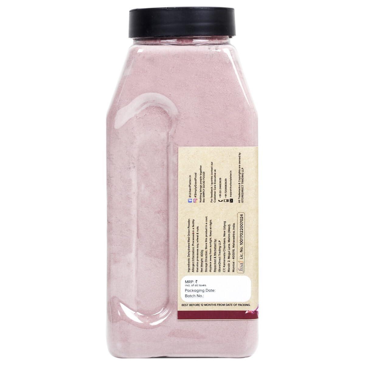 urban platter Urban Platter Red Onion Powder, 400g