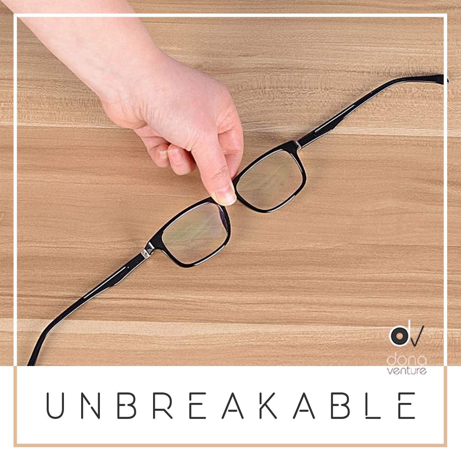 U.S CRAFT U.S CRAFT Blue Cut Zero Power Spectacles With Anti-Glare For Eye Protection Computer Glass For Men & Women