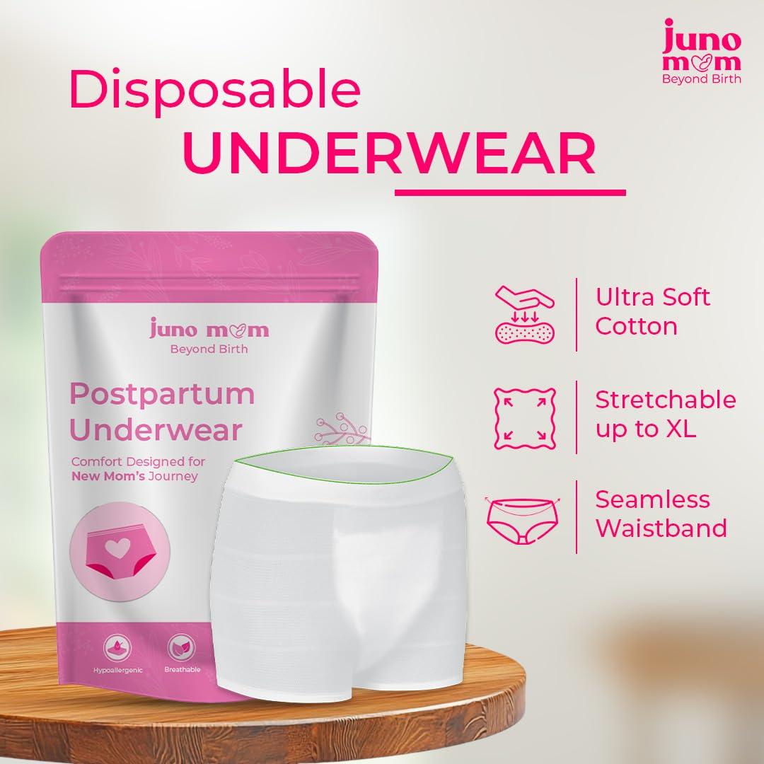 Juno Mom Juno Mom C-Section Recovery Kit | Postpartum Kit | New Mom Hospital Bag After Delivery (6 Individual Products)