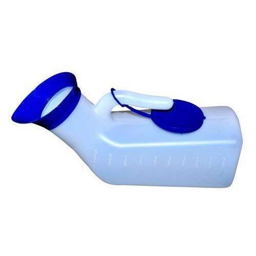 Gupta Enterprises Slovia Unisex Urine Pot for Male and Female 2 in 1 (Capacity upto 1000 ML)