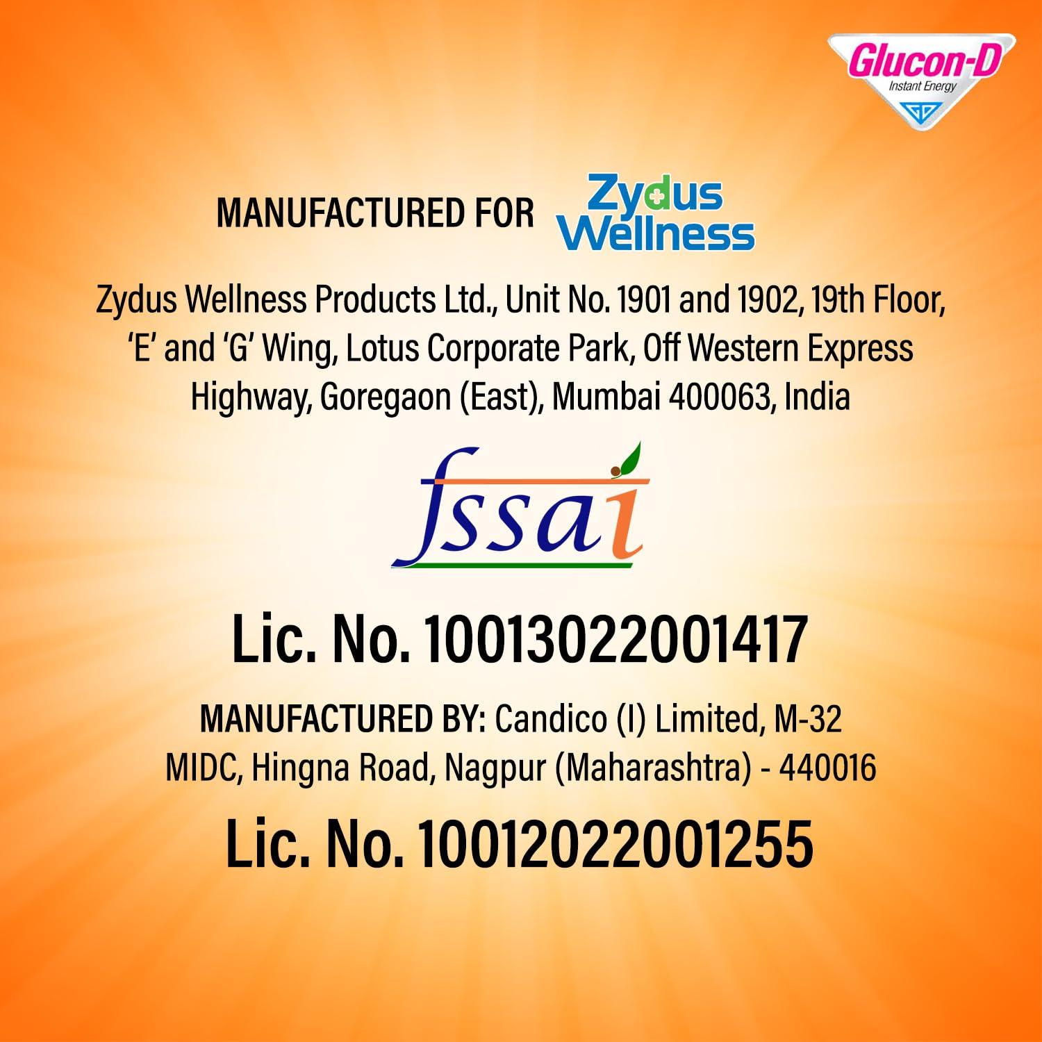 Glucon-D Glucon-D Immunovolt Energy Bite Tube (9 Chewable Tablets) 18gm (Orange - Pack of 20 Tubes)