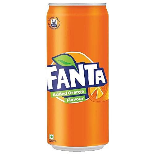 Fanta Fanta Can, 300ml (Pack of 2) Promo Pack
