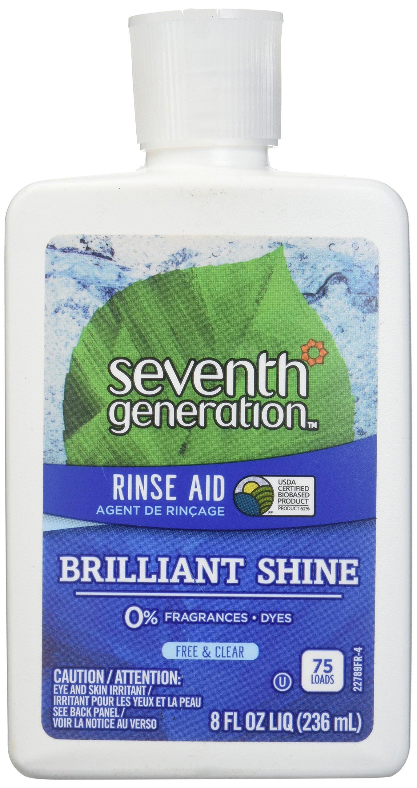 Seventh Generation Seventh Generation Dishwasher Rinse Aid - 8 oz