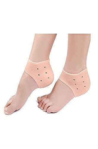 alertmed ALERTMED CRACKED HEEL GELPAD FOR PAIN RELIEF SILICON SOCKS-SET BEIGE UNISEX