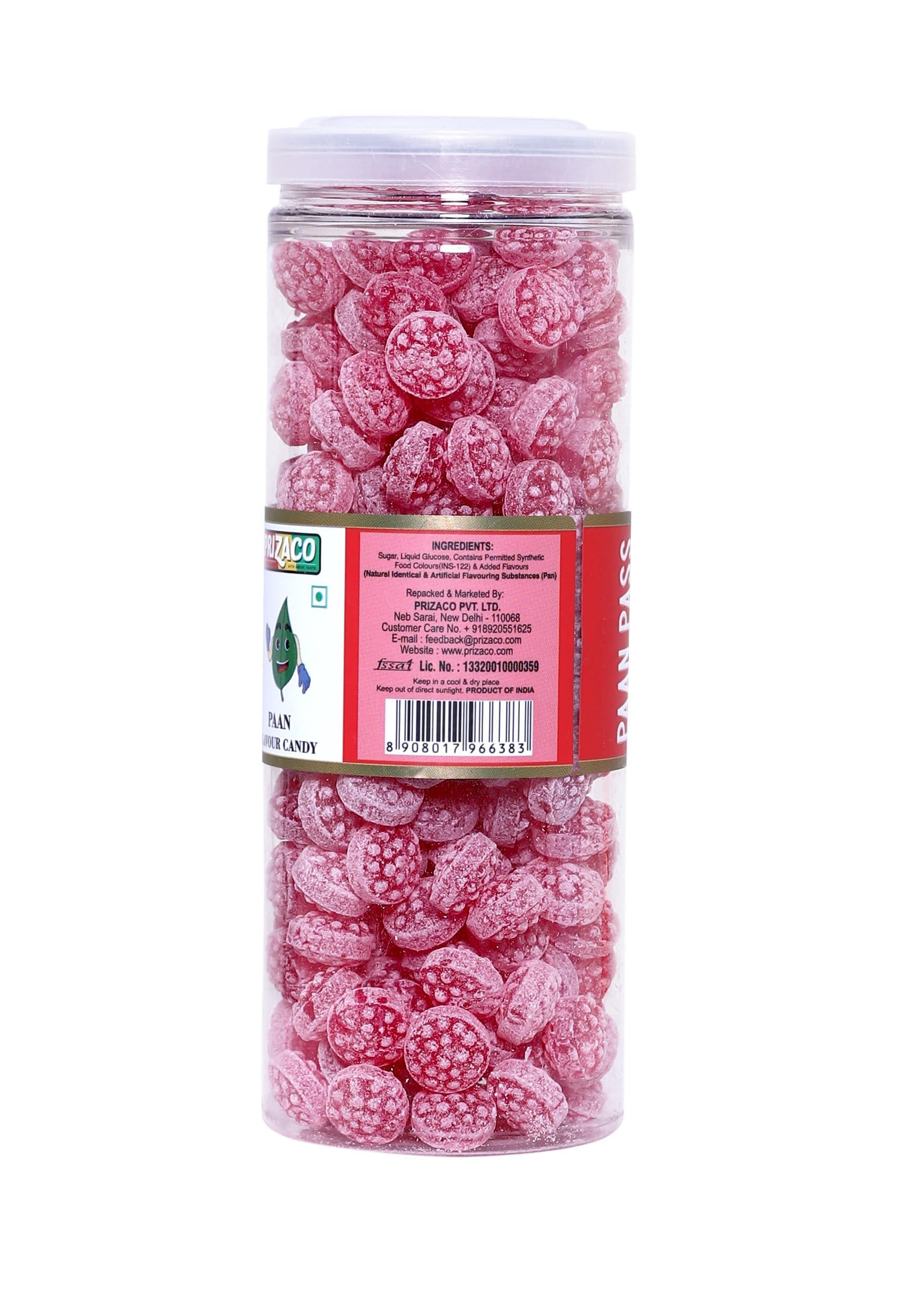 Prizaco Prizaco Paan Flavour Candy | Pack of 2 x215g | 430gram
