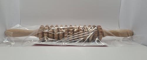 tuuli Tuuli Accessories Anti Cellulite Massage Roller Tool Massager Maderotherapy Wooden 15.7 inches