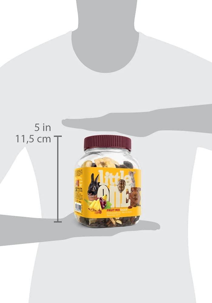 PETS EMPIRE PETS EMPIRE Little One Snack of Small Animal & Mammals 200g | Mix Fruit Flavor | Vitamins & Nutrients | Small Pet Food | for All Small Mammals | Vegetarian Food for Rat, Rabbit, Guinea Pigs