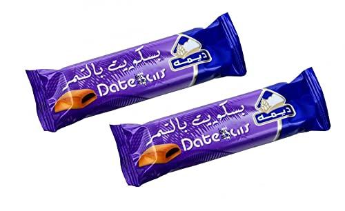 Generic Deemah Dates Bars Biscuit Filled With Date Fruits 15 X 25g (UAE)