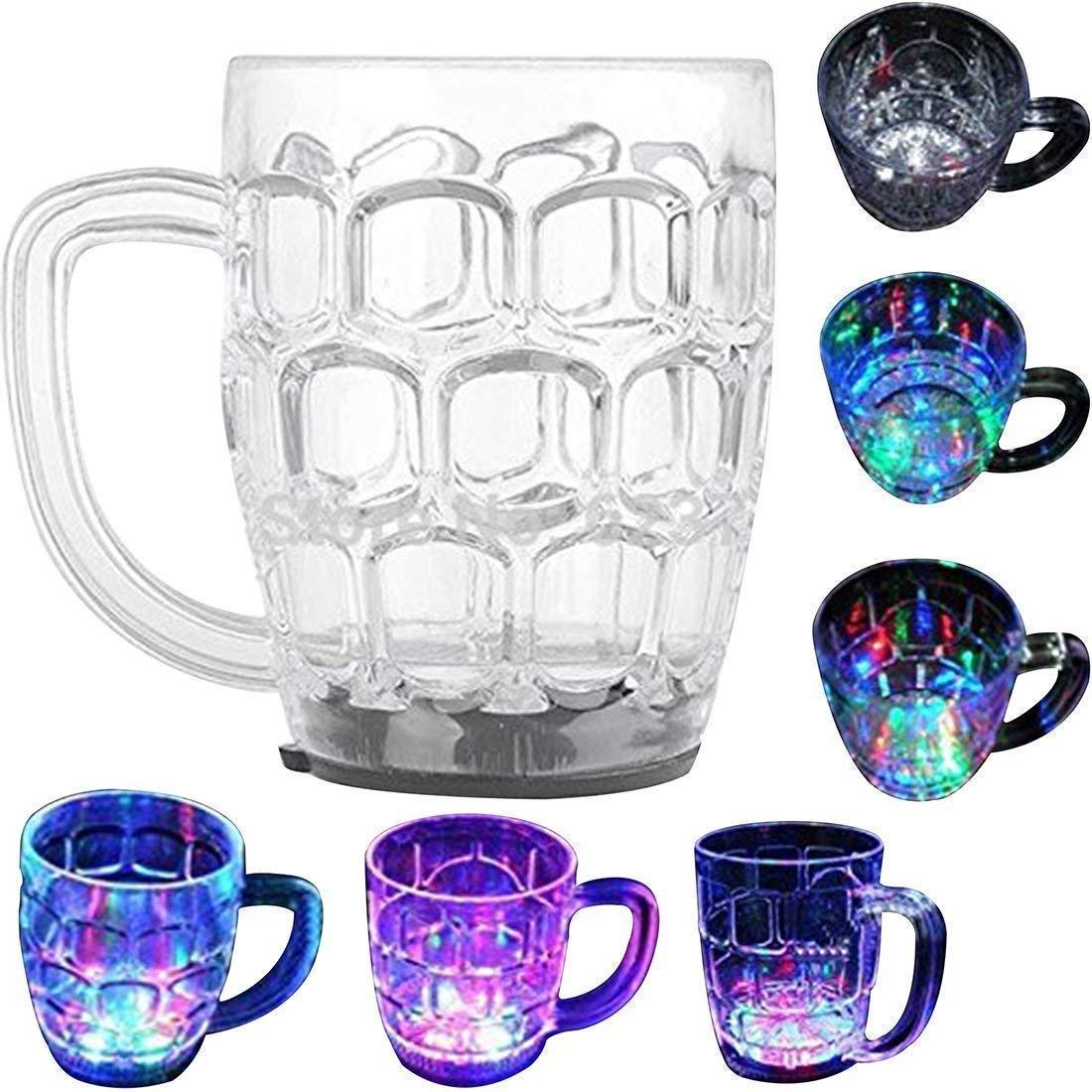 Your Mega Mart Your Mega Mar Acrylic LED Lighting Glass/Mug/Cup | Surprice Gift | Attractive Glass | Birthday