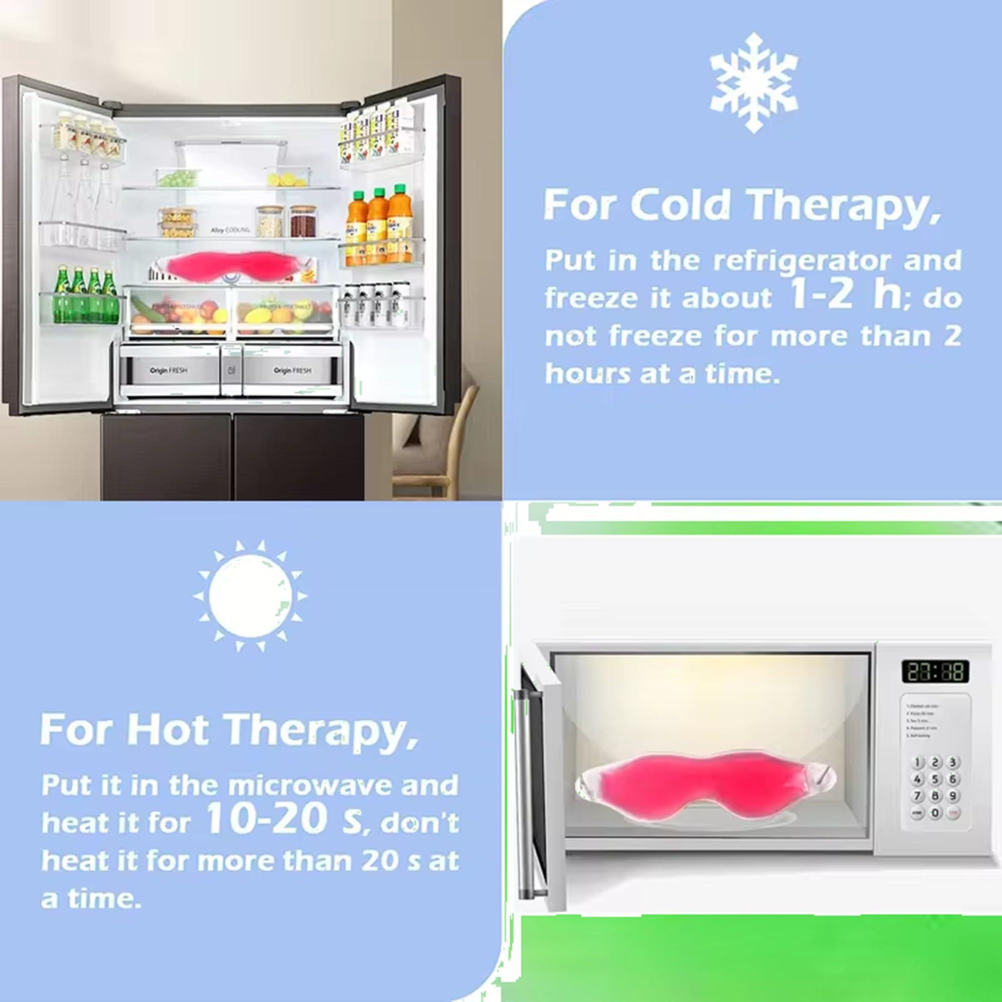 Visions India Visions India Aloe Vera Gel Eye Mask Remove Dark Circle Tired Eye Care (3Pcs)