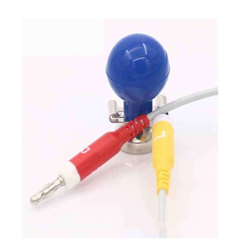 Jetflon Jetflon Chest Suction ECG Bulb Blue Set of 6|Bulb Electrodes for ECG use |ECG Electrode |Latex Free Adult Pack of 6Pcs