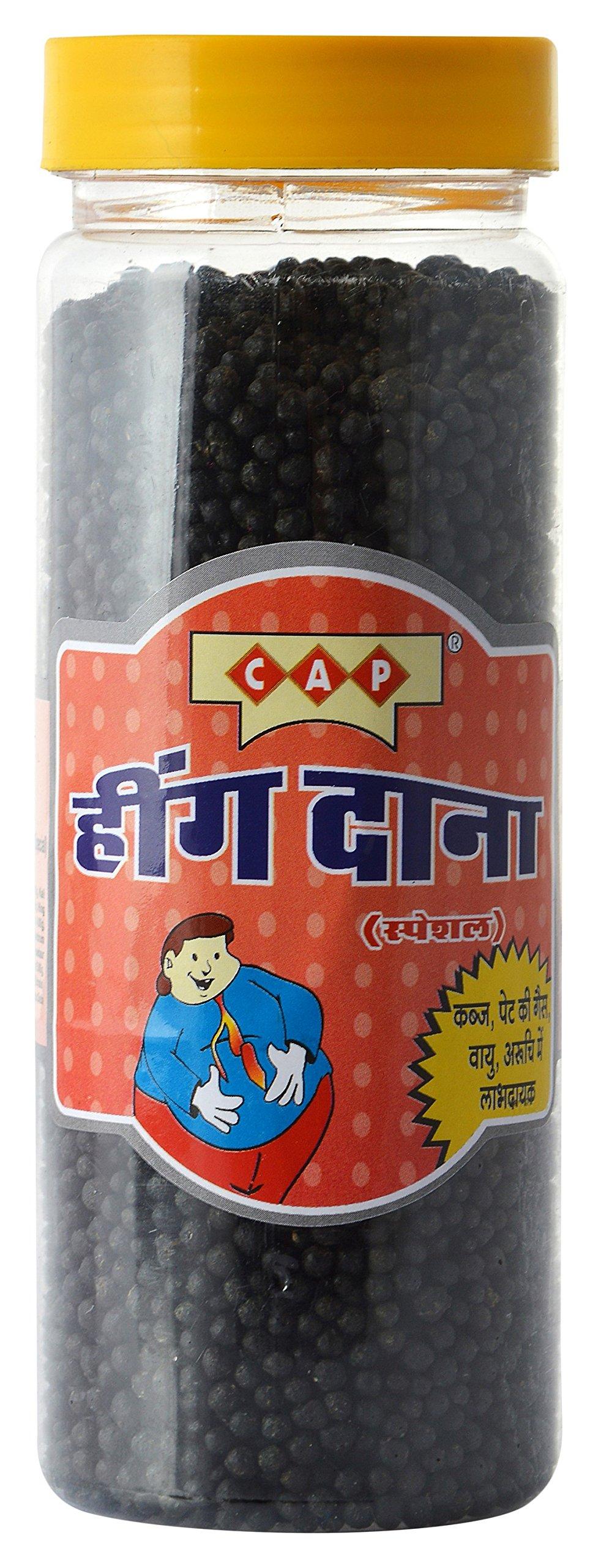 c a p CAP Anardana Goli & Hing Dana Useful Tasty Healthy Pachak Digestive Relief Gas Acidity Combo - 440 GMS Total (Pack of 2)