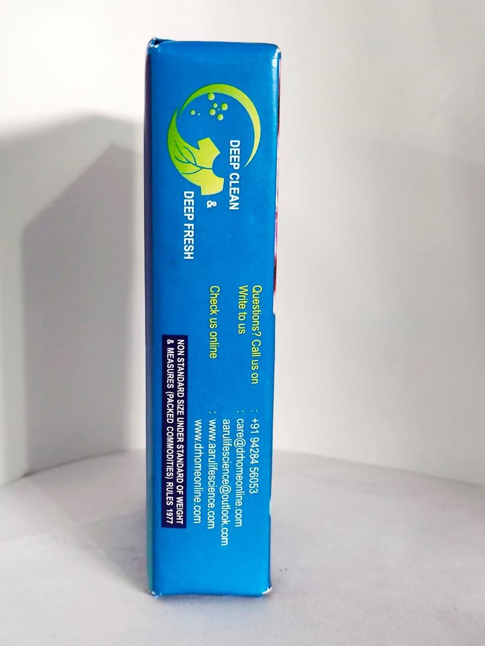 DR. HOME DR. HOME Detergent Cake I with Long-Lasting Formula I Stain Care I Power Shine I Deep Clean & Fresh I Tough on Stains I Natural & Non-Toxic I Home Cleaning Products I 300 gm - Pack of 5