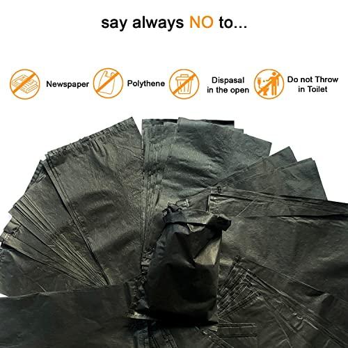 APN Trade Disposable Bag for Sanitary Pads And Condom - 130 Bag