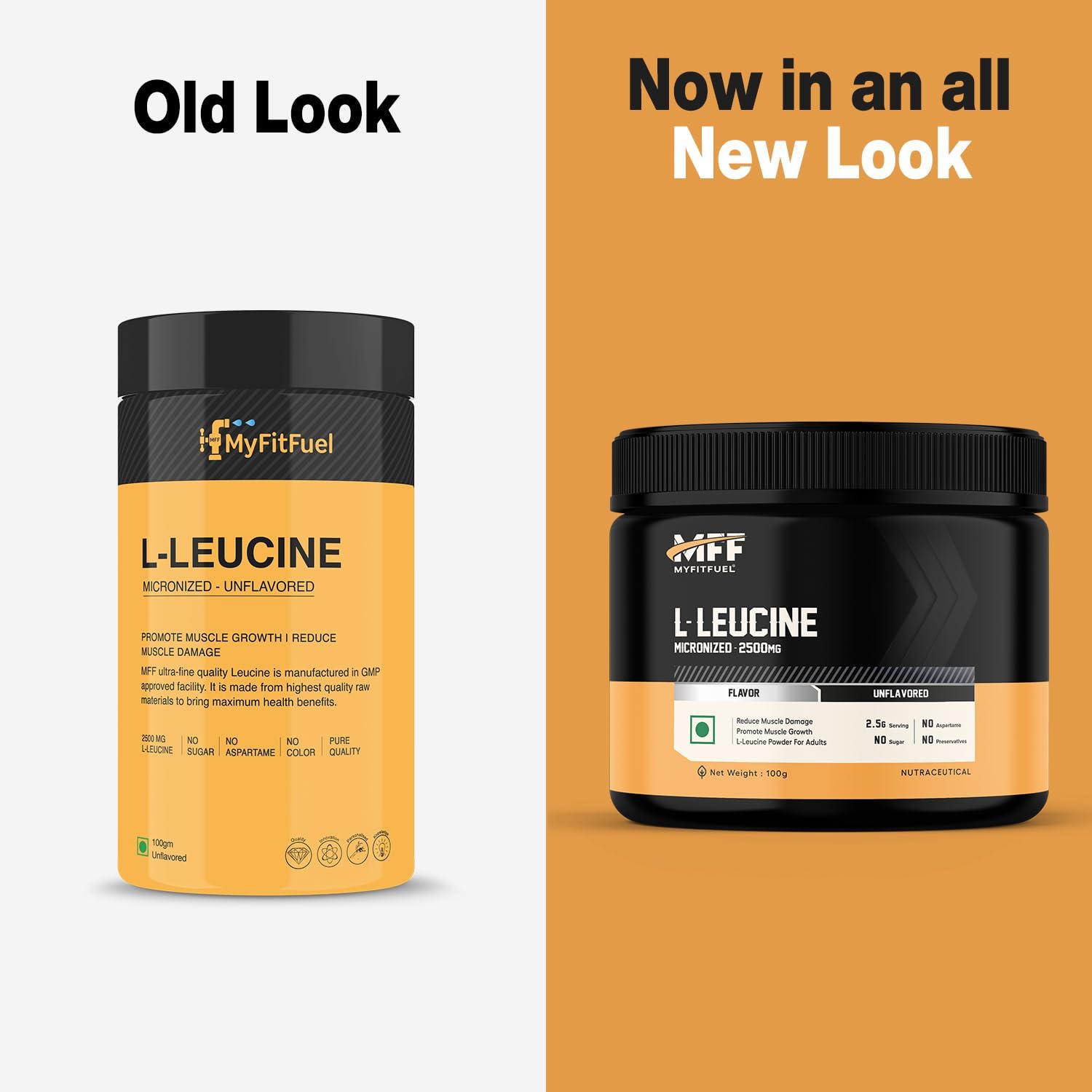 MyFitFuel MyFitFuel L-Leucine (.22 lbs) 100 gm (Unflavored)