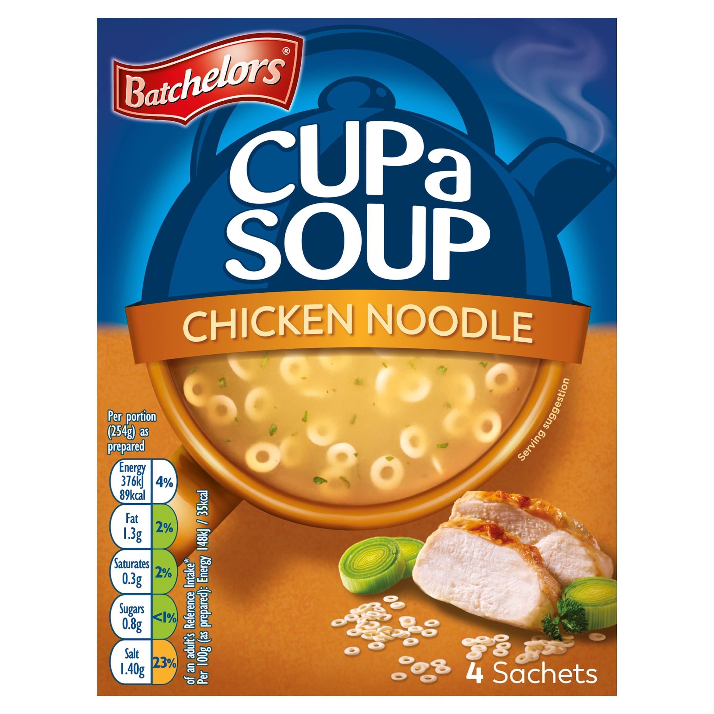 Batchelor's Batchelor's Cup A Soup 4 Sachets - Chicken Noodle, 94 g
