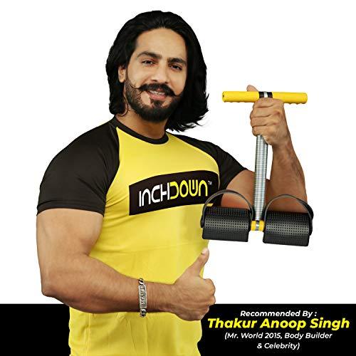 Inchdown INCHDOWN Tummy Trimmer for Men and Women | Single Spring Tummy Trimmer Body Toner - Abs Exercise & Body Toner Equipment for Home Use. - Life Time Warranty