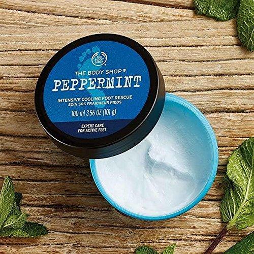 The Body Shop The Body Shop Peppermint Intensive Cooling Foot Rescue Cream, 100 ML -Instantly Cools Hot, Active Feet |48 Hr Hydration | Vegan