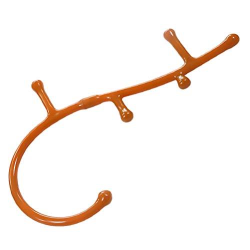 FOMIYES FOMIYES Back Hook Massager Back and Neck Massager Tool Personal Handheld Self Massage Hook Trigger Point Deep Tissue Massage Tool