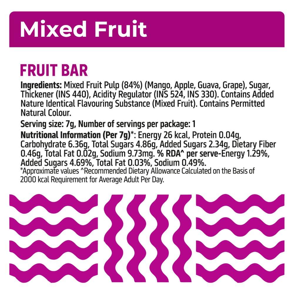 Naturo Naturo Assorted Fruit Bars Gift Box (Green) | Pack of 5 Gift Boxes (20 Fruit Bars per box) | Mango + Apple + Guava + Raw Mango + Mixed Fruit | No Preservatives, Artificial Colour or Flavours