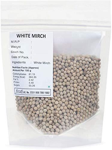 Hanumakkhaya Dry Fruits Hanumakkya White Mirch Platinum Vacume Pack :-(250 Grams ')
