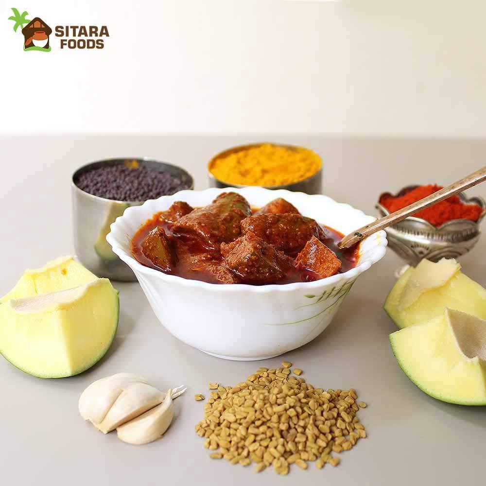 SITARA FOODS Sitara Foods Mango Pickle Andhra Style Home Made -1000 Grams Pack