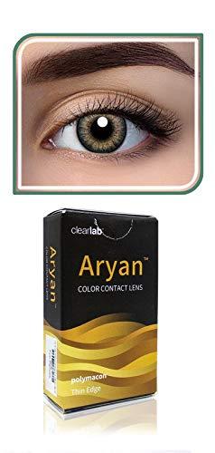 Aryan Aryan Quaterly (3 Months) Color Contact Lens (-8.00 Jade Green)