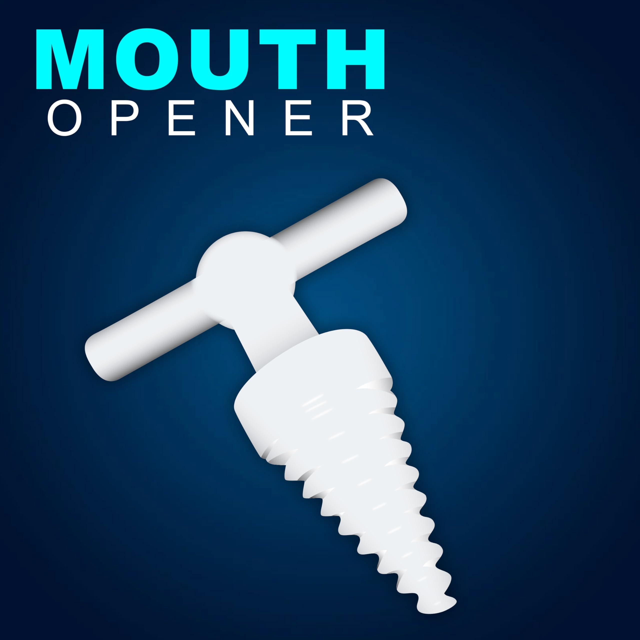 otica OTICA Emergency Mouth Opener For Anaesthesia Purpose (4), White