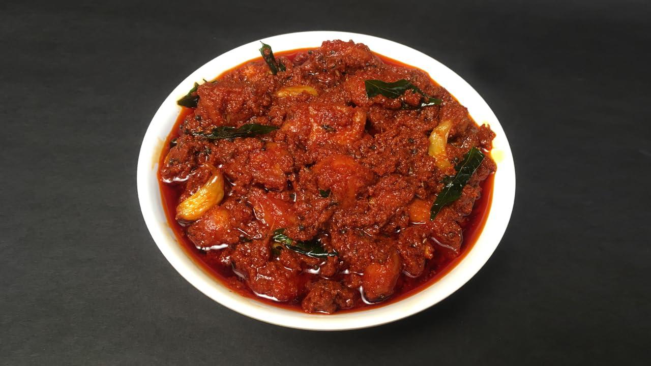 HUNGRY BEAST Home Made Chicken Pickle | Andhra Style Chicken Pachadi | | Chicken Ka Achar - (250 Grams)