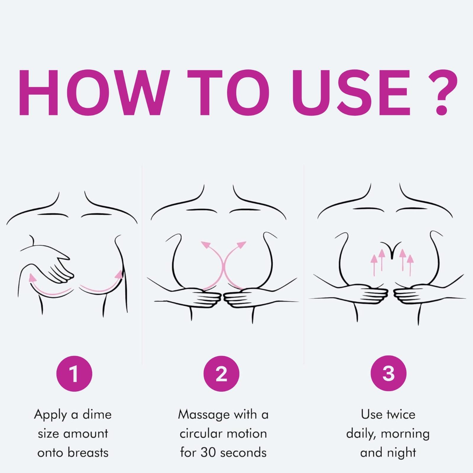 IntimaSafe Intima Safe Breast Growth Lotion for Enhancing Breast Size, With Vitamin Almond Oil, Olive Oil & Vitamin E | Body Massage Cream 100 ml