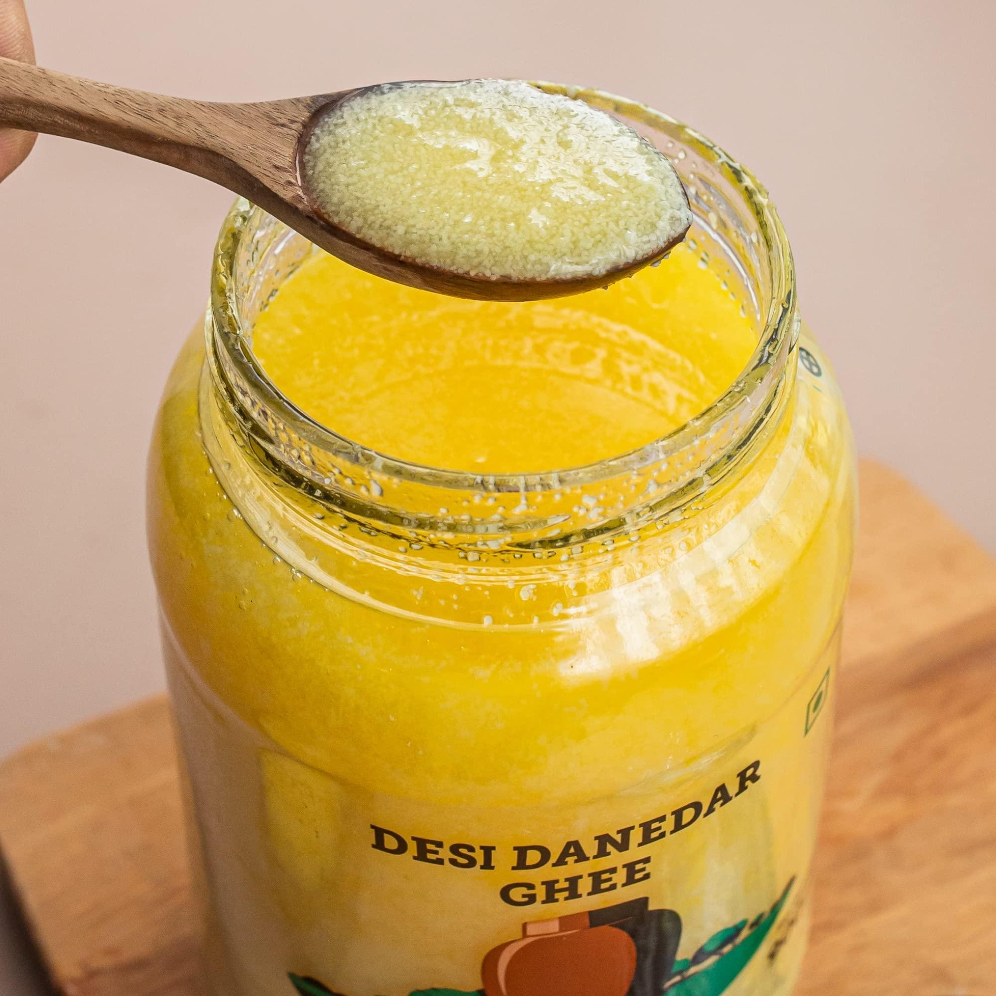 Country Delight Country Delight Desi Danedar Ghee 900 Ml | Cow Ghee Pure (Pack Of 1)