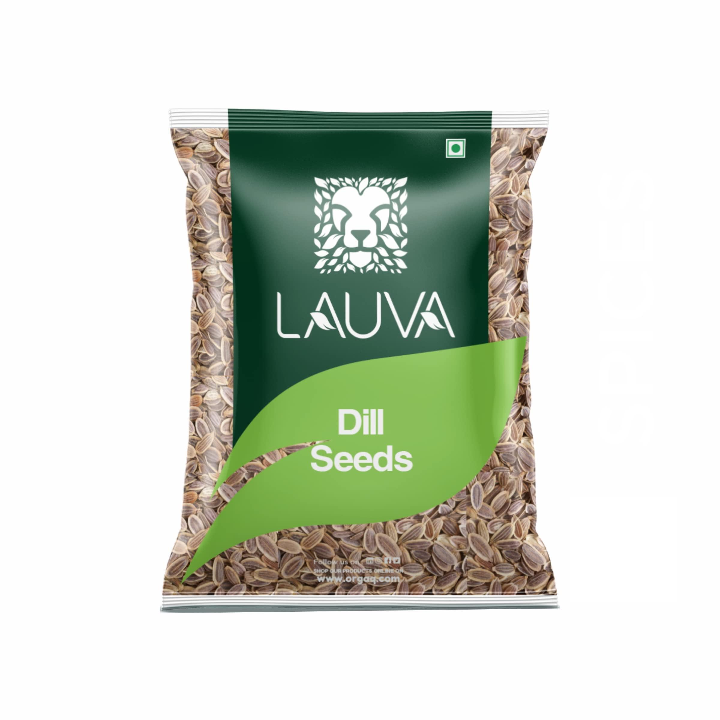 LAUVA LAUVA Natural Premium Dill Seeds I Suva Seeds I Suwa Dana I Suva - 1 Kg, Pack Of (2X500G)