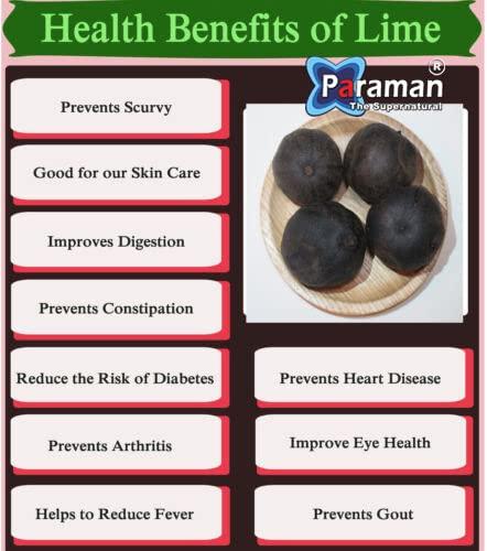 PARAMAN THE SUPERNATURAL Black Lemon (Dried) ( 100 gms X 3 Packs) (300 gms)